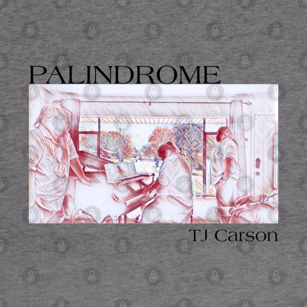 Palidrome Red Drawn (Black Text) by tcarsonj